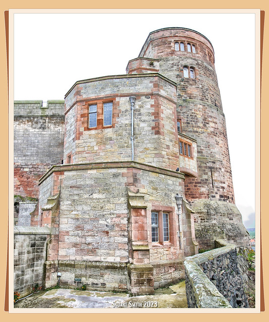Bamburgh Castle, Bamburgh, Northumberland, England UK