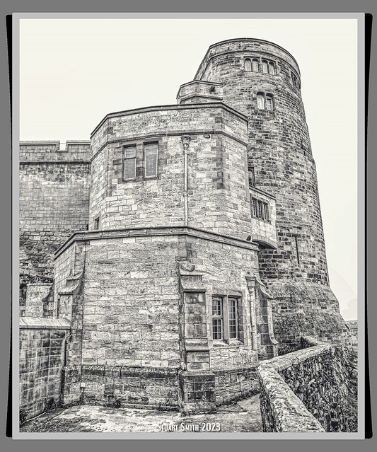 Bamburgh Castle, Bamburgh, Northumberland, England UK