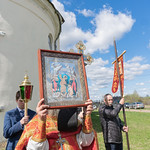 29 апреля 2023, Божественная Литургия в храме в честь Воскресения словущего (Красная Гора, Калининский р-он)