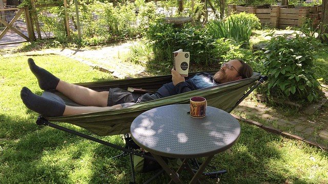 Time for my annual reading of The Haiku Anthology, 3rd Edition ~ #AmReading #AmWriting #FromTheHammock #HammockLife