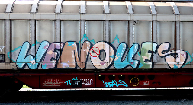 Graffiti on Freights