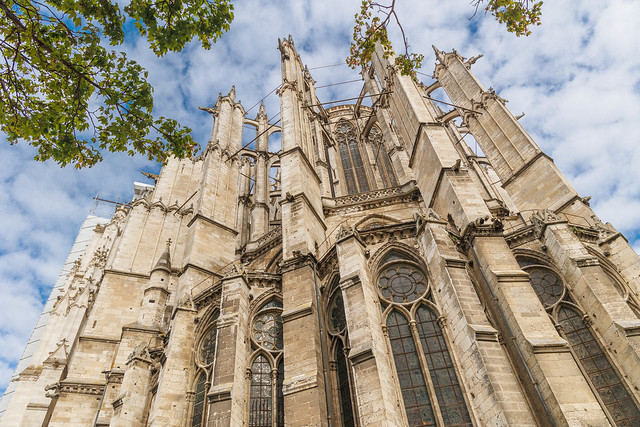 The Cathedral of Saint Peter of Beauvais (1225-1660, never completed), in France