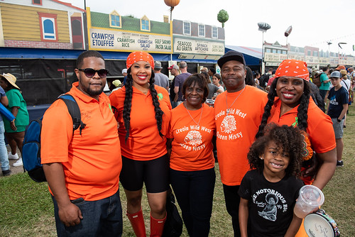 Creole Wild West members at Jazz Fest day2. photo by Ryan Hodgson-Rigsbee