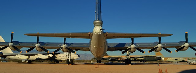 USAF Convair B-36J Peacemaker strategic bomber - Pima Air & Space Museum, Tucson, Arizona ..
