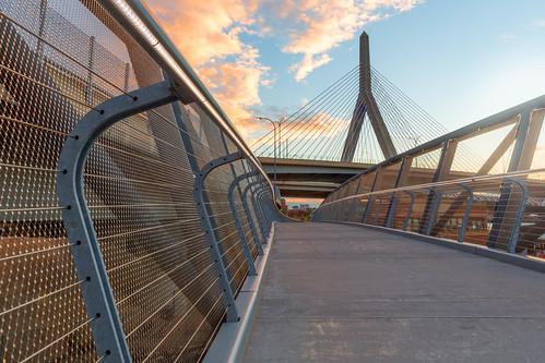North Point Park Sunrise by Michael Juvet, Boston, MA
