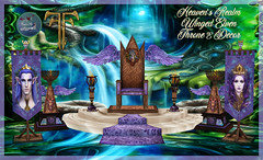 BamPu Legacies~Heaven's Realm Elven Winged Throne & Decor RFL FF2023
