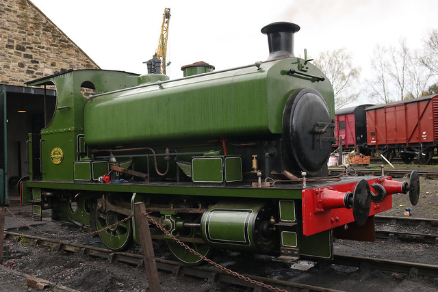 Andrew Barclay & Sons: 1659 0-4-0ST Marley Hill Yard