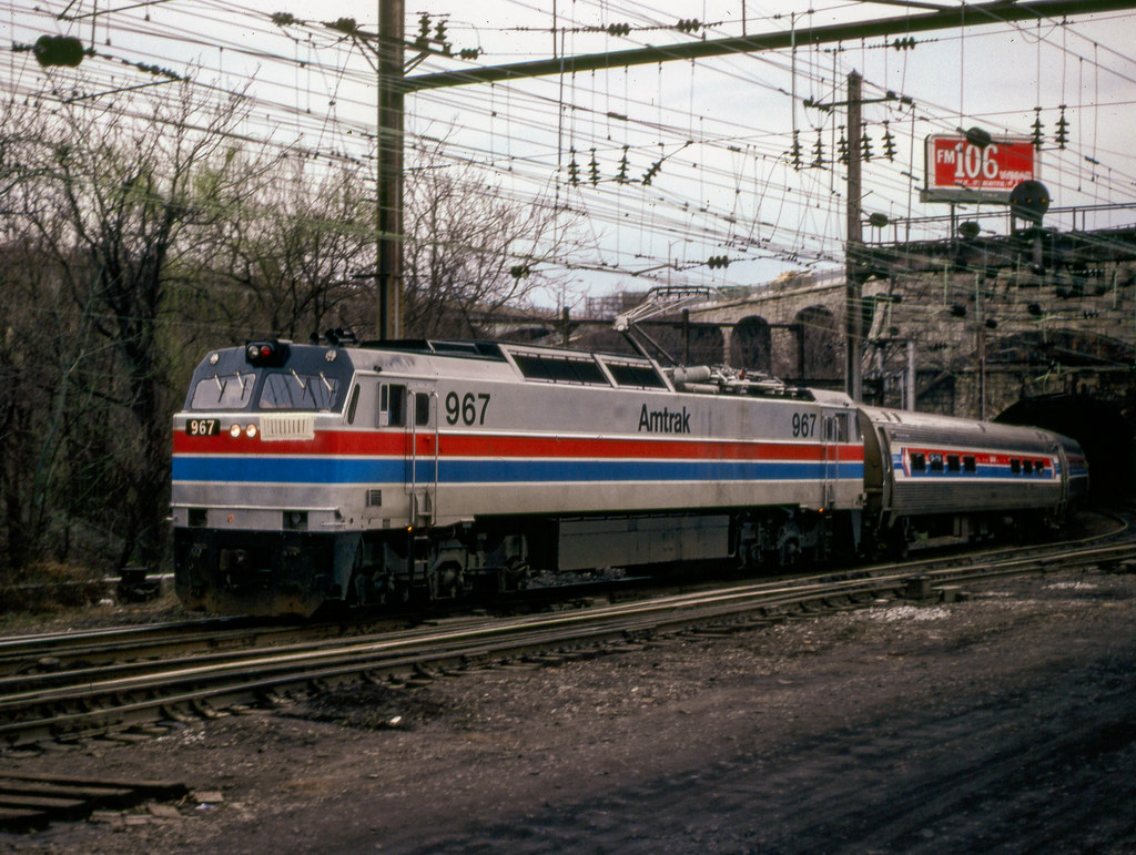 That 70s Show | Amtrak E60CH 967 had just popped out of Balt… | Flickr