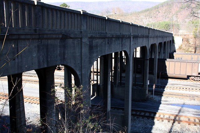 Lost Route 696 CSX Rail Yard Overpass (Selma, Virginia)