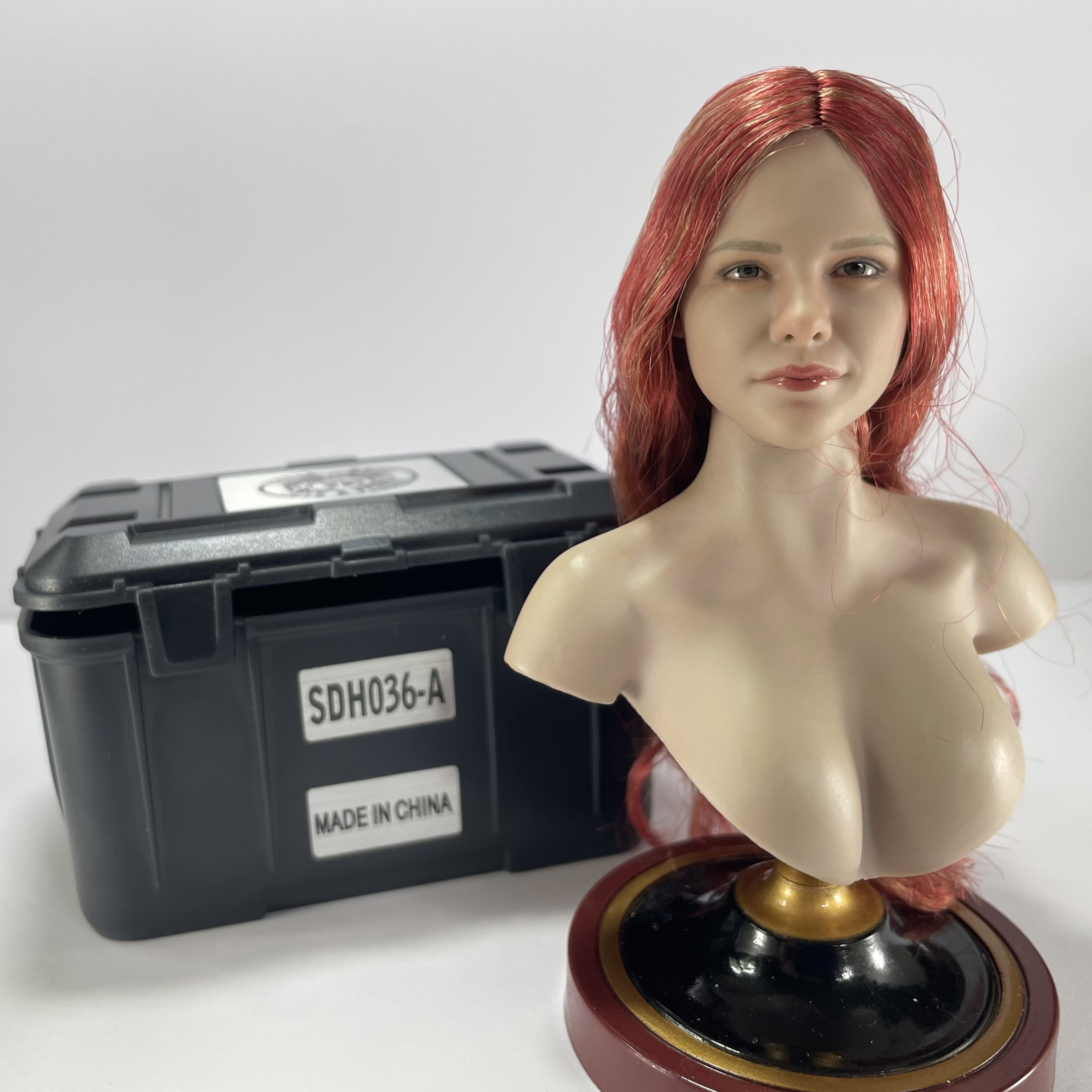 NEW PRODUCT: SUPER DUCK SDH036 1/6 Scale Female head sculpt in 4 styles 52859849544_3c0d624b26_o