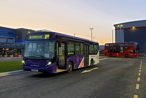 Jubilee Sunrise by DarrenT857, Seen here making what is believed to be only its second appearance on Fastrack AZ, Go-Coach Jubilee