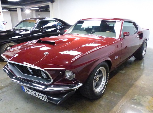 Ford Mustang Fastback Mach I red 1969 vl