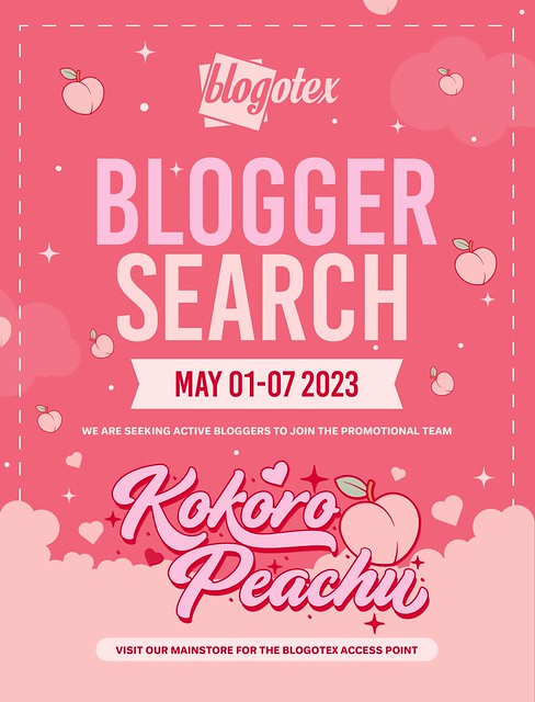 *Closed* Blogger Search May 2023