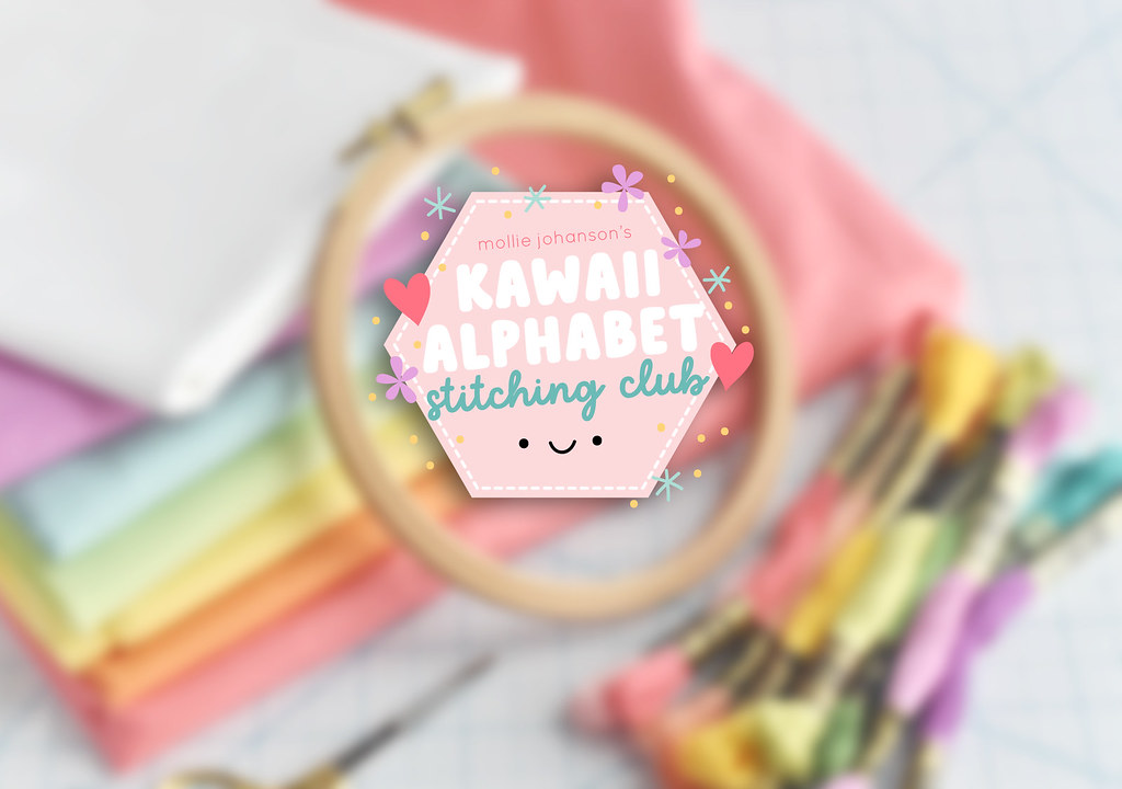Kawaii Alphabet Stitching Club