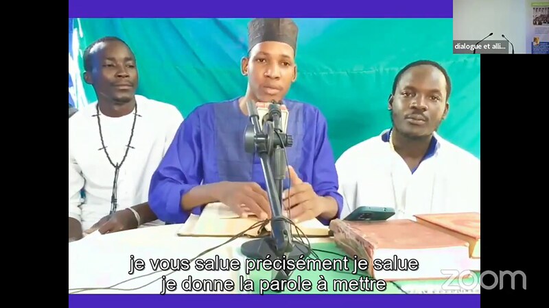 Mr. Aboubacar Sow, blogueur malien sur différents thèmes interreligieux