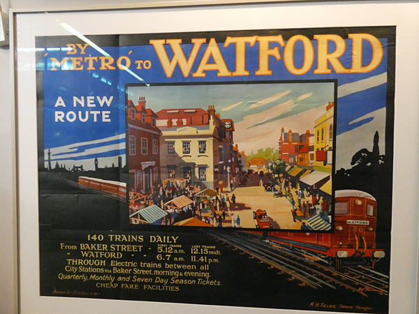 By metro to Watford