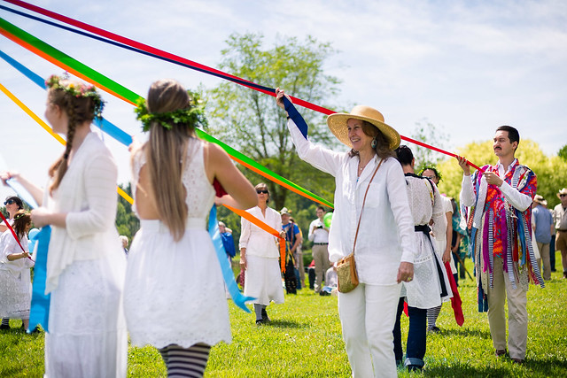 May Day Parade and Maypole Dance 2023 at the Folk School