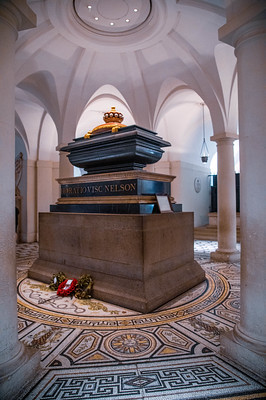 St Paul's Cathedral Crypt Tomb of Horatio Nelson