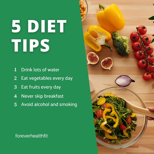 5 Diet Tips - ForeverHealthFit