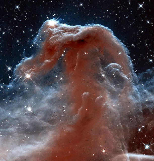 La Nebulosa cabeza de caballo vista en un color diferente por Hubble