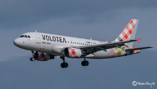 Volotea Airlines, Airbus A319-112, EC-MTN, 2113, May 01, 2023
