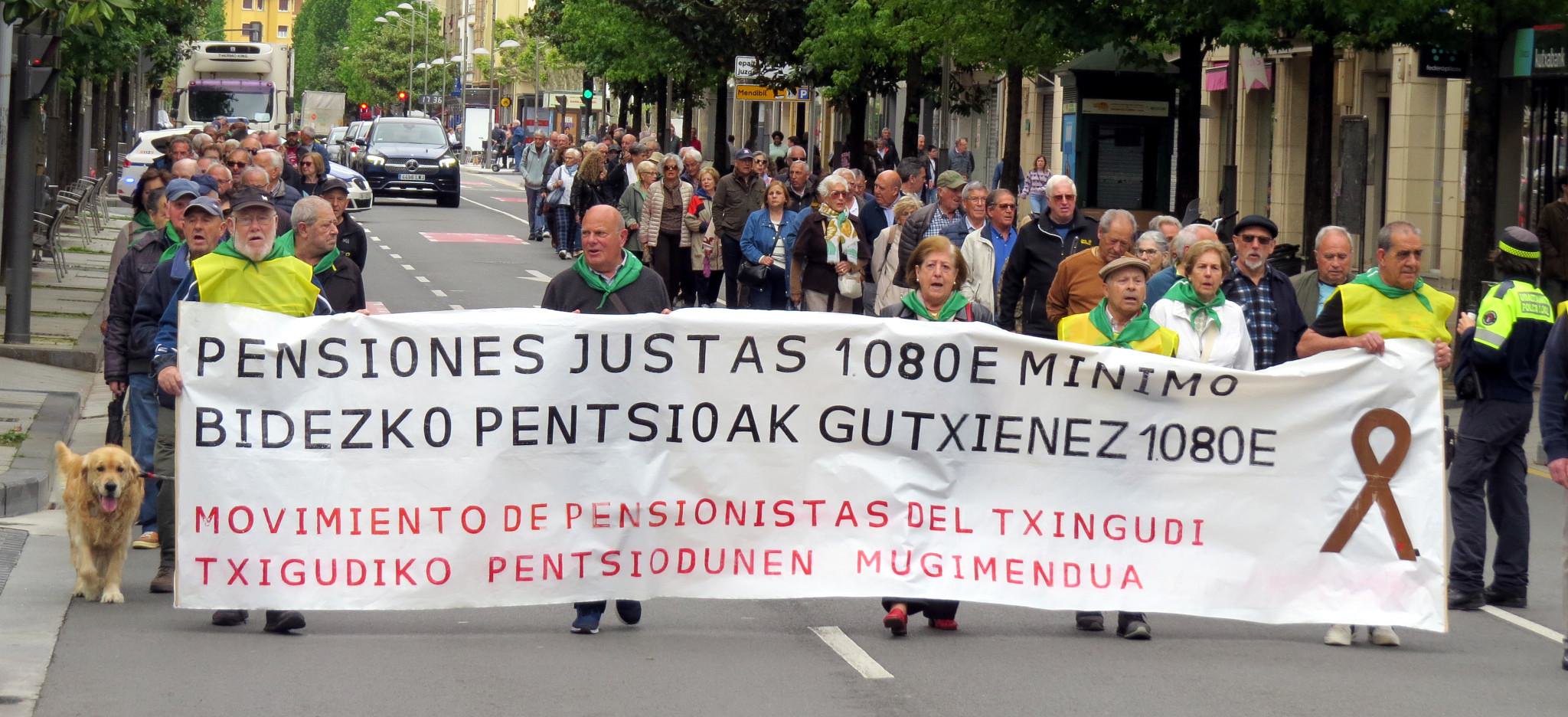1 de Mayo Manifestación Pensionistas