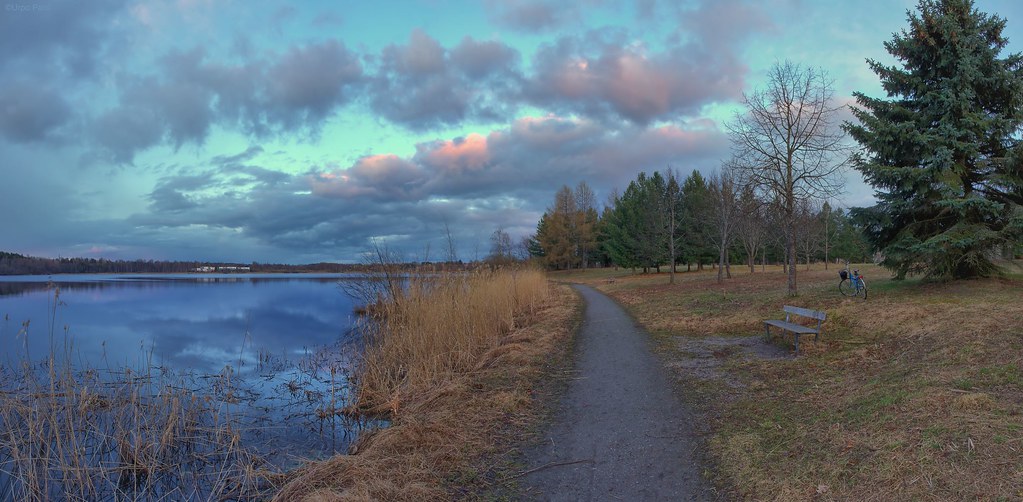 Twilight at Lake Iidesjärvi