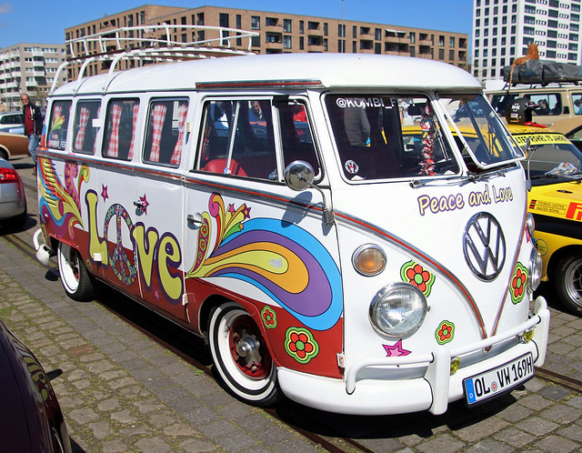 The obligartory hippie van