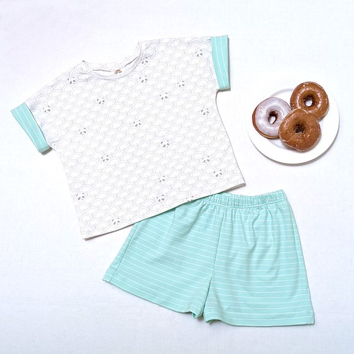Oliver + S Lunchbox Tee & VFT Gracie Shorts