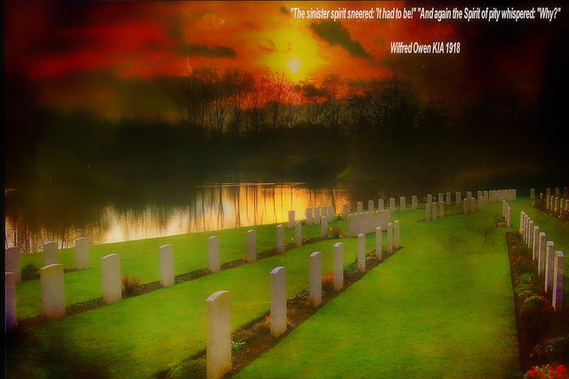 WWI Ramparts Cemetery, Ypres, Belgium.