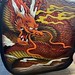 Custom Dragon Themed Saddle Bag