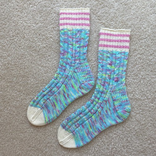 Unicorn house socks