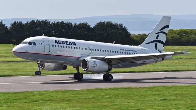 Airbus A319 -132 SX-DGF Aegean Airlines