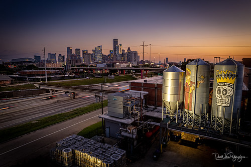tx hdr drone texas houston photoblog starnold brewery aerial skyline flickr dusk unitedstates