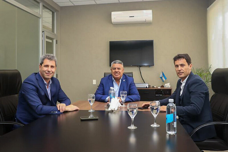 2023-05-03 PRENSA: Uñac se reunió con el presidente de AFA para ultimar detalles del mundial Sub 20, que tendrá a San Juan como una de sus sedes