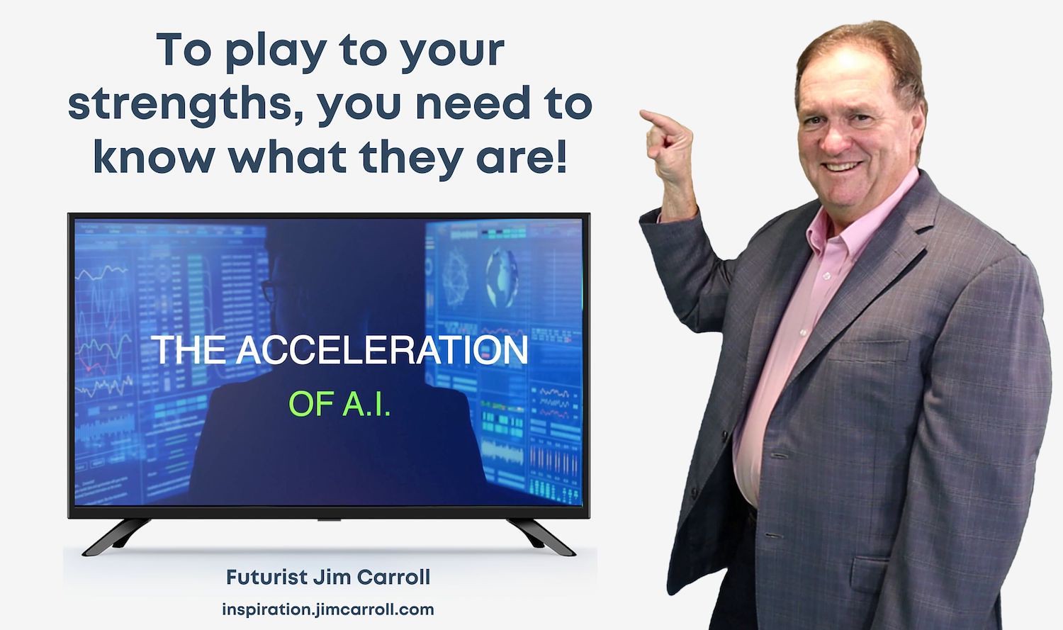"To play to your strengths, you need to know what they are!" - Futurist Jim Carroll