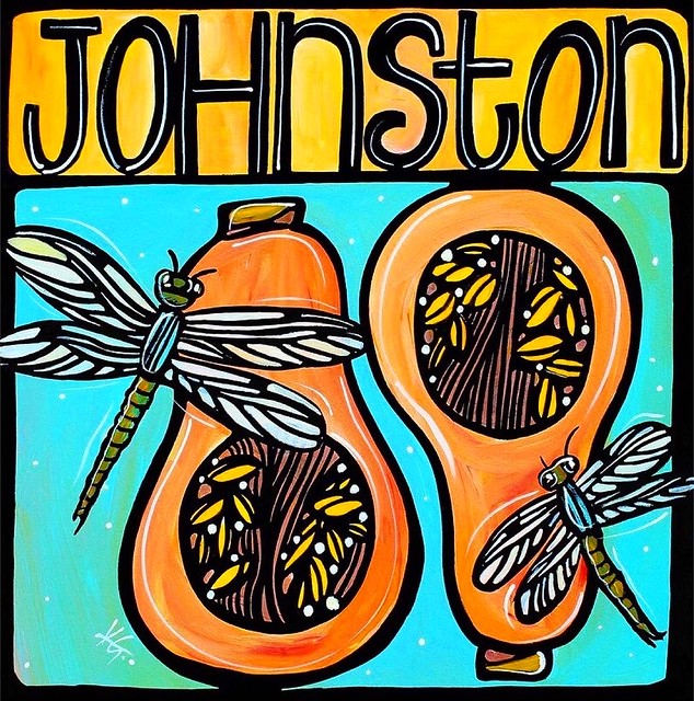 Johnston RI squash artwork