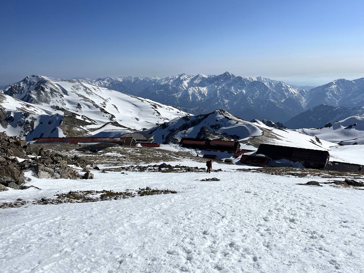 北アルプス・白馬岳 GWの山小屋泊登山