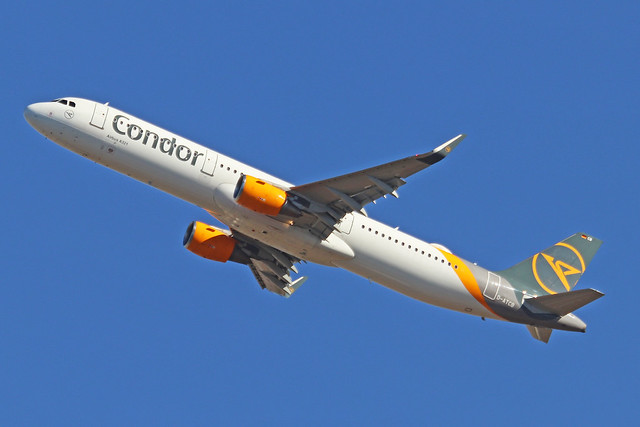 D-ATCB 2 Airbus A321-211S Marabu Airlines (Condor Flugdienst) PMI 03MAY23