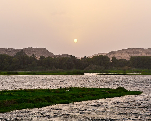 Atardecer en el Nilo