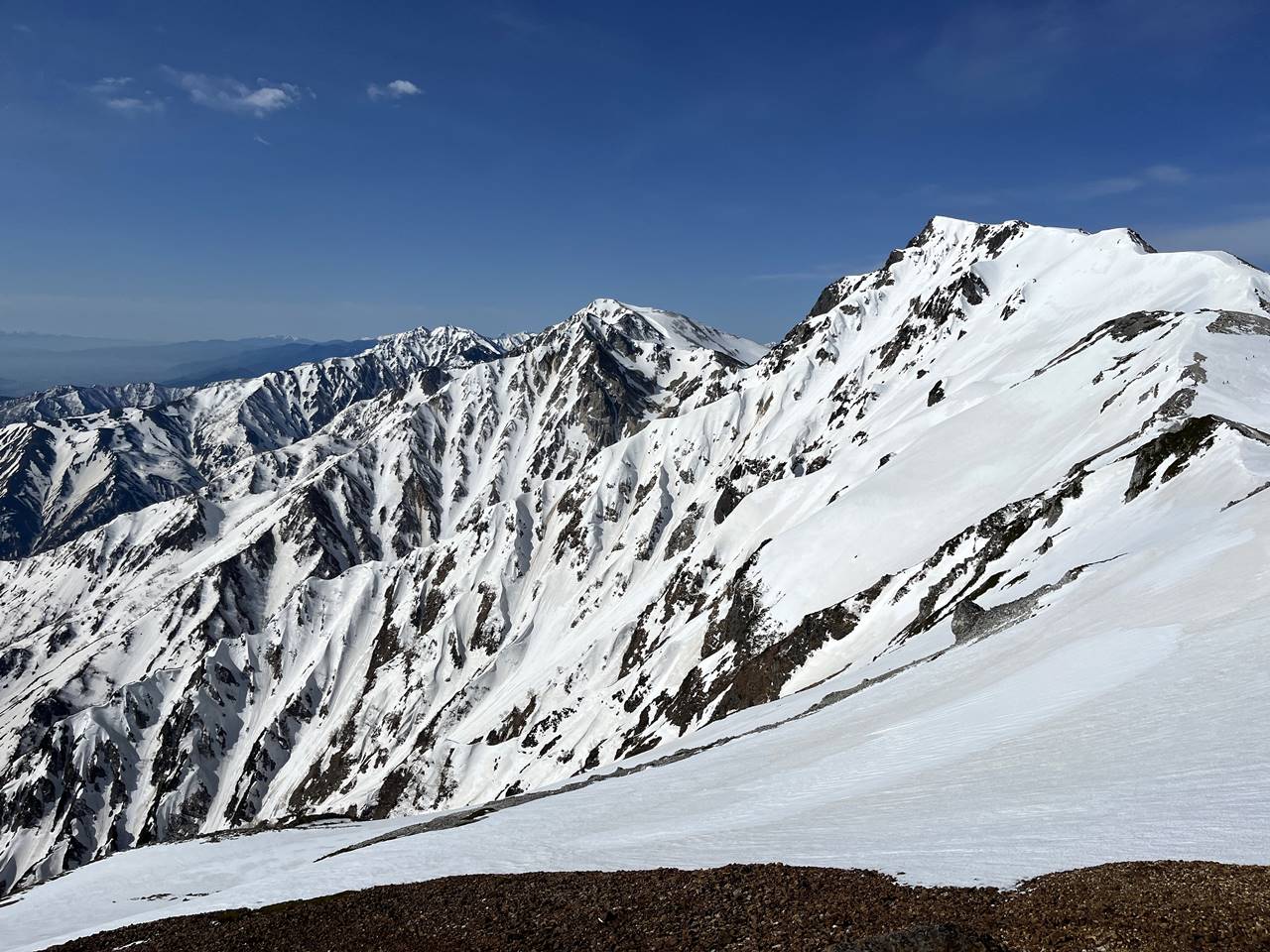 北アルプス・白馬岳 GWの雪山登山