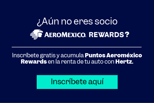 ¿Ya eres socio Aeroméxico Rewards?                                                                                                                                                                                          