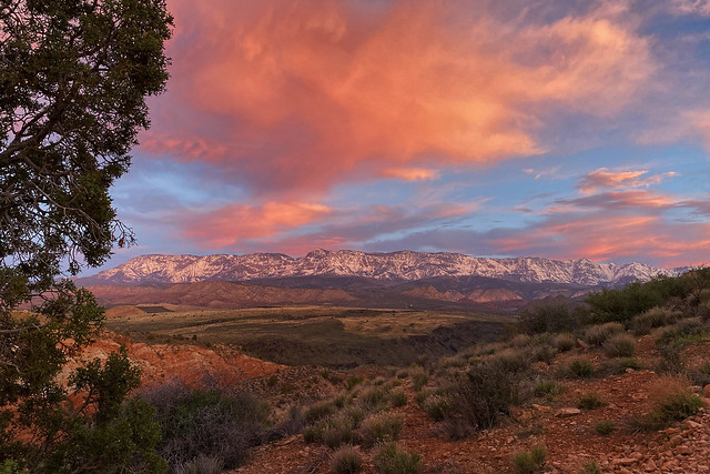 Sunrise on the Pine Valley Mountain, Utah
