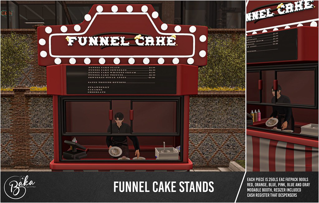 Baka's Funnel Cake Stand