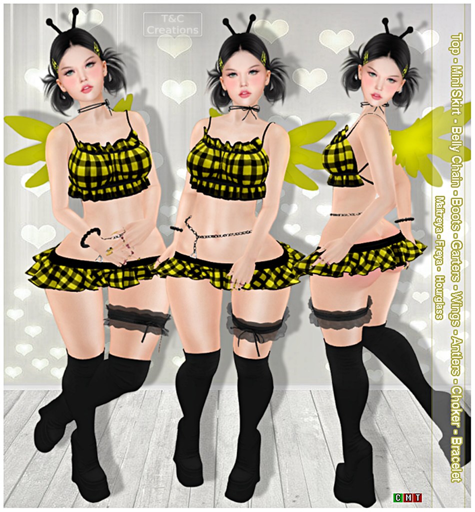 T&C  Sexy Little Bee  MaitreyaFreyaHourglass