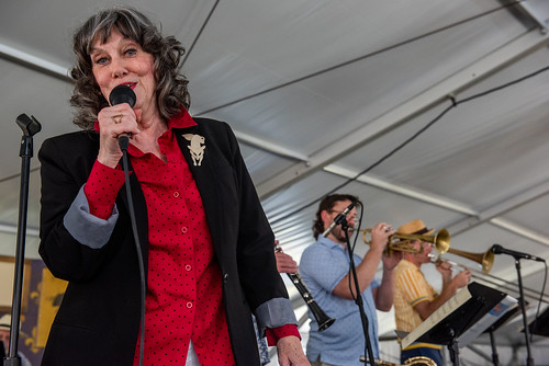 Banu Gibson Jazz Fest day 4 on May 5, 2023. Photo by Ryan Hodgson-Rigsbee
