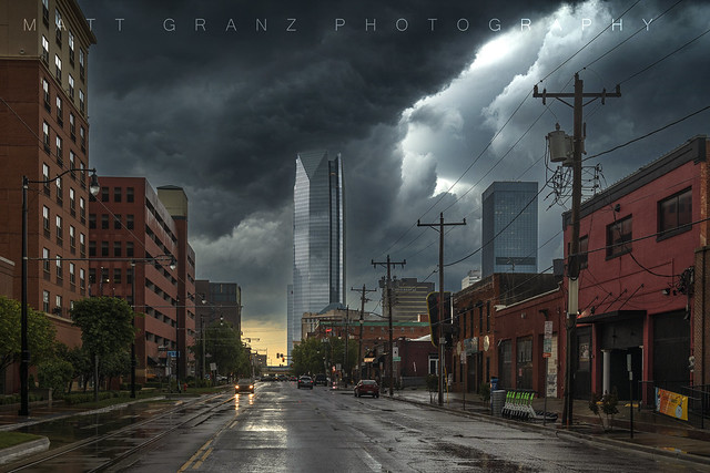 Storm over Downtown Oklahoma City