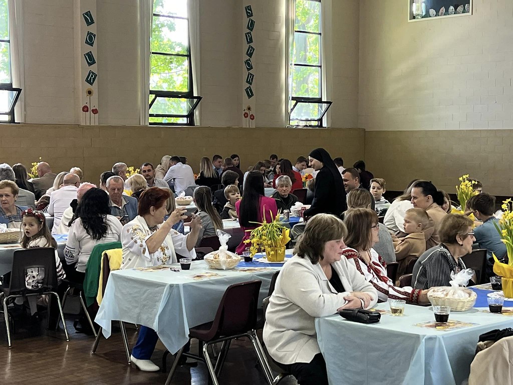 Estados Unidos - Cena tradicional ucraniana en New Jersey
