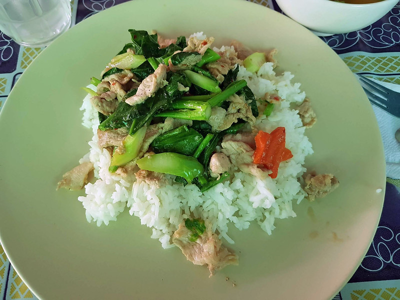 Asian Kale with Pork - ผัดคะน้าหมูชิ้น
