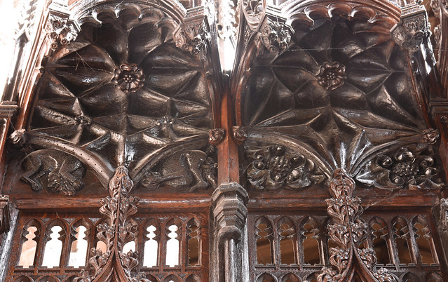 Manchester, cathedral, lady chapel, screen, detail